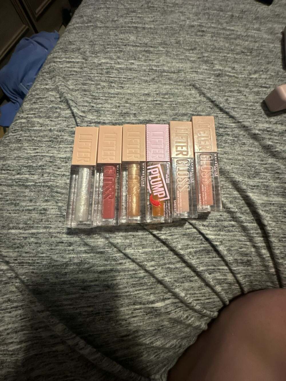 Maybelline Lifter Gloss with Hyaluronic Acid Lip Gloss Set of 6